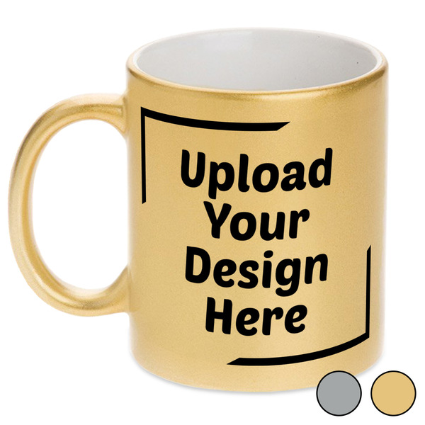Upload Your Own Metallic Mugs - Swatches