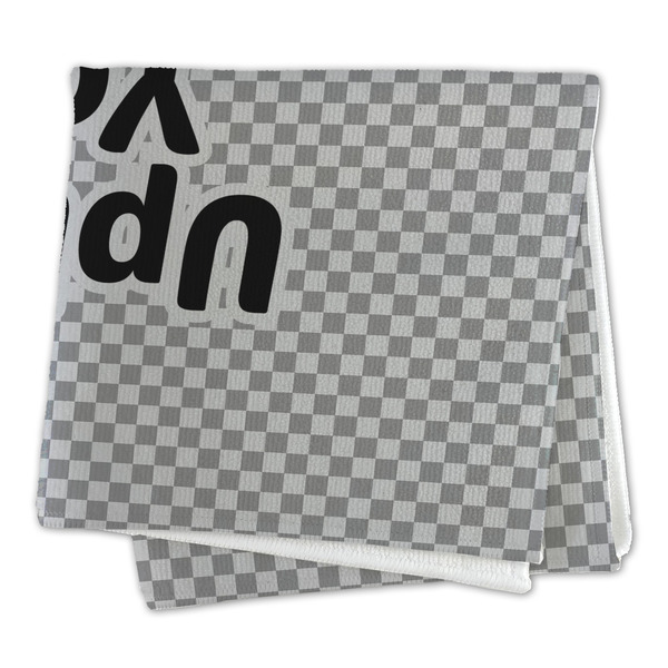 Upload Your Own Microfiber Dish Rag - FOLDED (square)