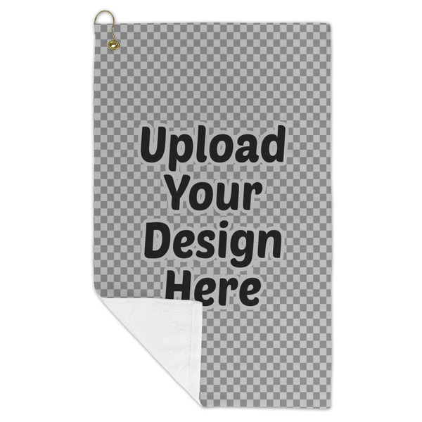 Upload Your Own Microfiber Golf Towels - FOLD