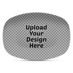 Plastic Platter - Microwave & Oven Safe Composite Polymer (Upload Your Own)