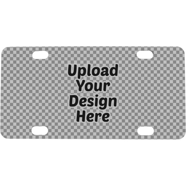 Custom Mini/Bicycle License Plate (Upload Your Own)