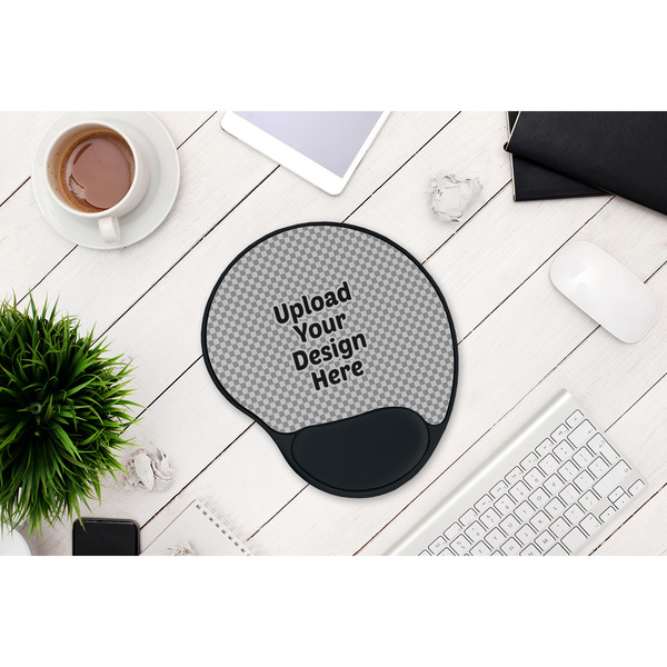 Upload Your Own Mouse Pad with Wrist Rest - LIFESYTLE 1