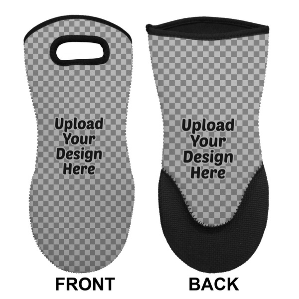 Upload Your Own Neoprene Oven Mitt (Front & Back)