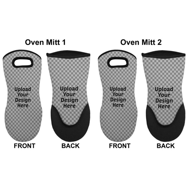 Upload Your Own Neoprene Oven Mitt - Set of 2 - Approval
