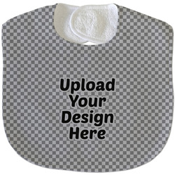 Velour Baby Bib (Upload Your Own)