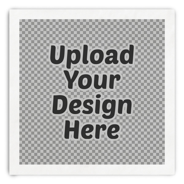 Custom Paper Dinner Napkins (Upload Your Own)