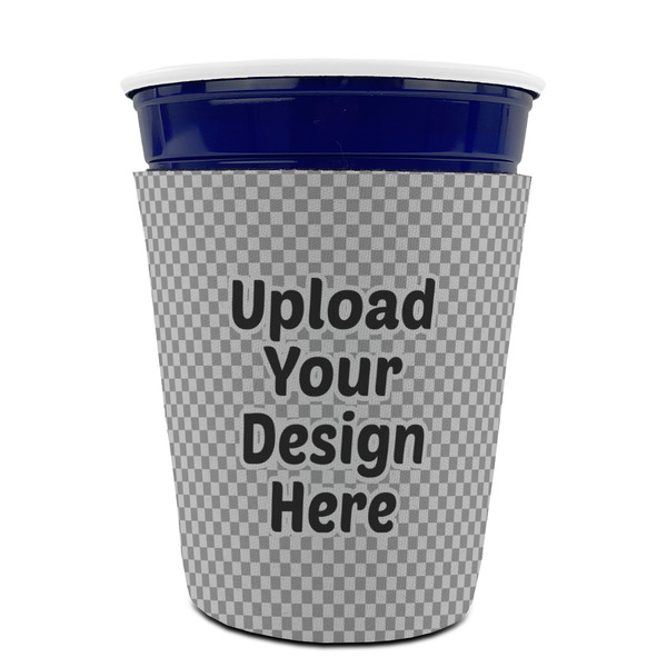 Upload Your Own Party Cup Sleeves - without bottom - Front (On Cup)