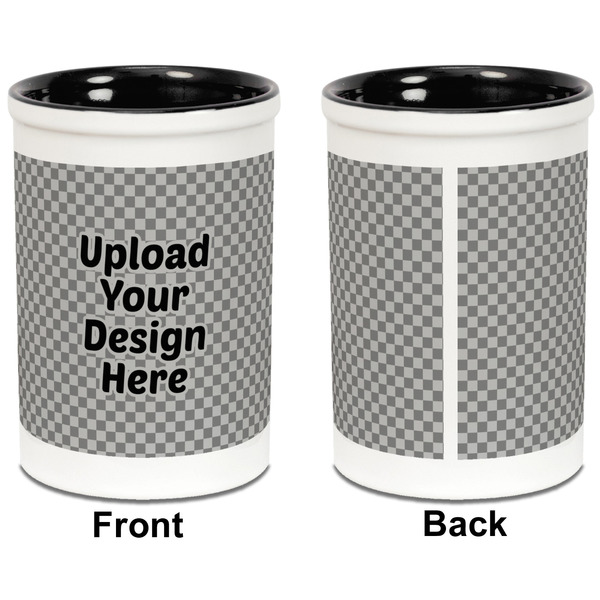 Upload Your Own Pencil Holder - Black - approval