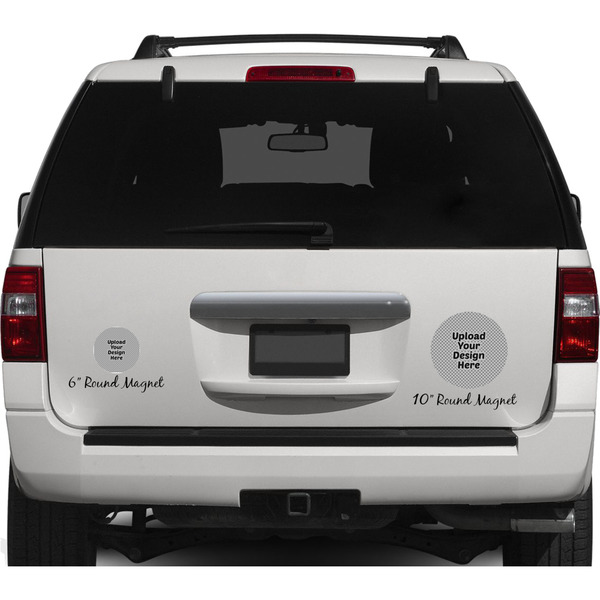 Upload Your Own Personalized Car Magnets on Ford Explorer