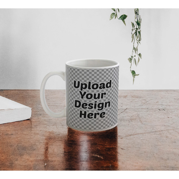 Upload Your Own Personalized Coffee Mug - Lifestyle