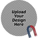 Round Fridge Magnet (Upload Your Own)