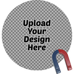 Round Fridge Magnet (Upload Your Own)