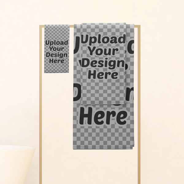 Upload Your Own Personalized Towel Set