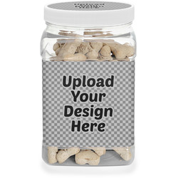 Dog Treat Jar (Upload Your Own)