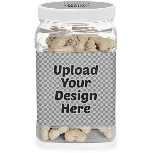 Custom Dog Treat Jar (Upload Your Own)