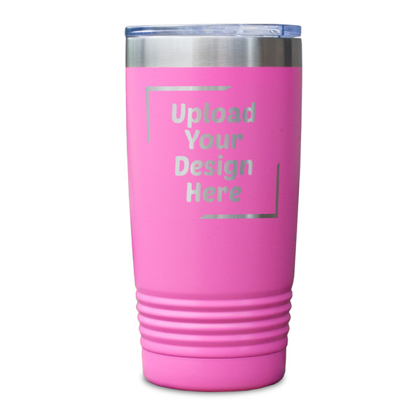 Upload Your Own Pink Polar Camel Tumbler - 20oz - Single Sided - Approval