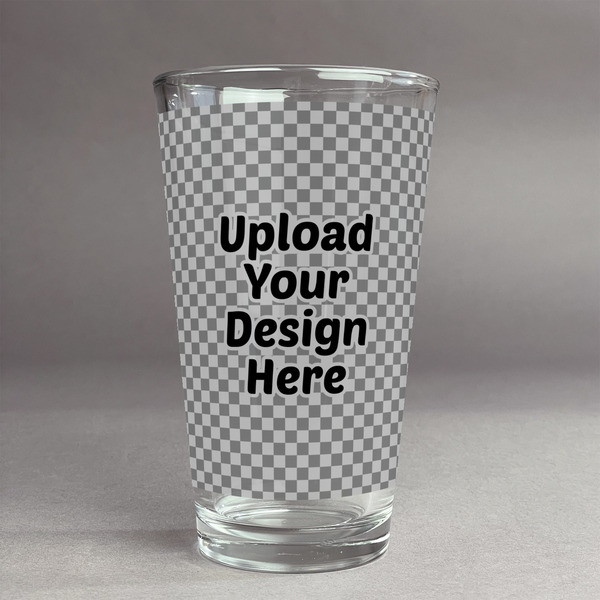 Custom Pint Glass - Full Print (Upload Your Own)