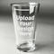 Pint Glass - Laser Engraved - Single (Upload Your Own)