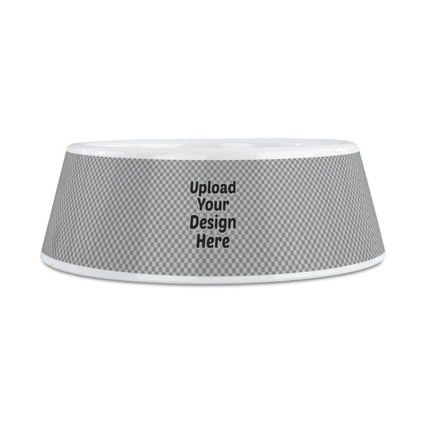 Upload Your Own Plastic Dog Bowls - Medium - Front