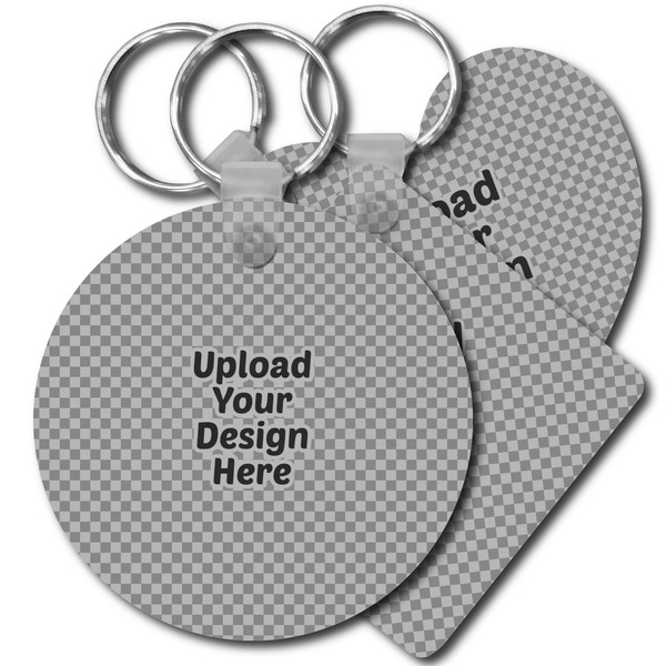 Custom Plastic Keychain (Upload Your Own)