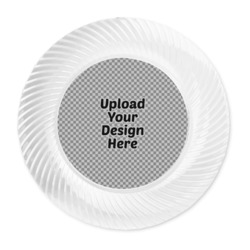 Plastic Party Dinner Plates - 10" (Upload Your Own)