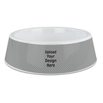 Plastic Dog Bowl - Large (Upload Your Own)