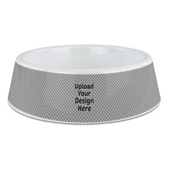 Plastic Dog Bowl - Large (Upload Your Own)