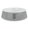 Plastic Dog Bowl - Large (Upload Your Own)