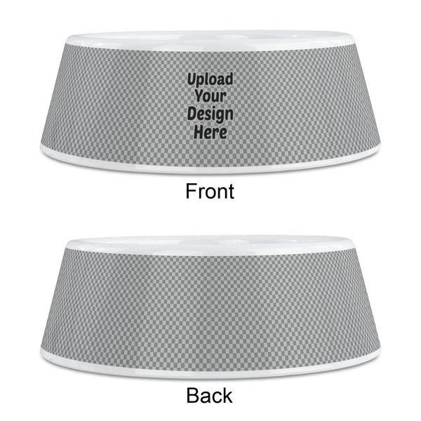 Upload Your Own Plastic Pet Bowls - Medium - Approval