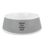 Plastic Dog Bowl - Medium (Upload Your Own)