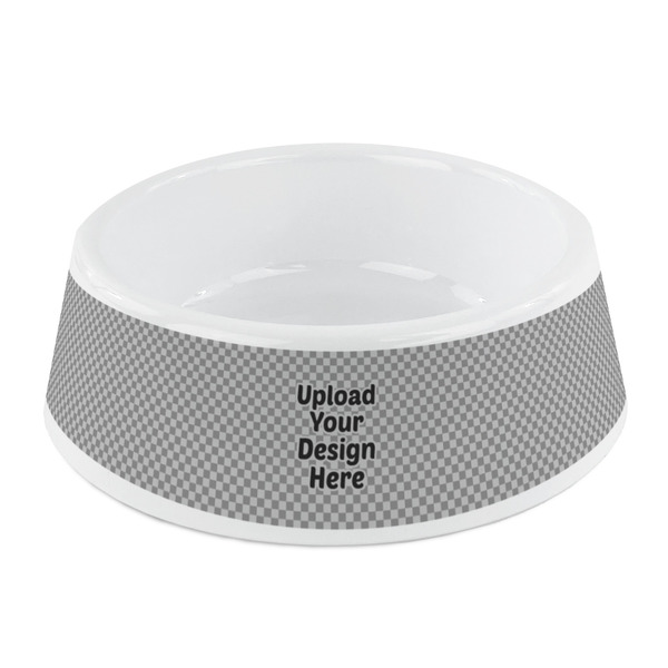 Custom Plastic Dog Bowl - Small (Upload Your Own)