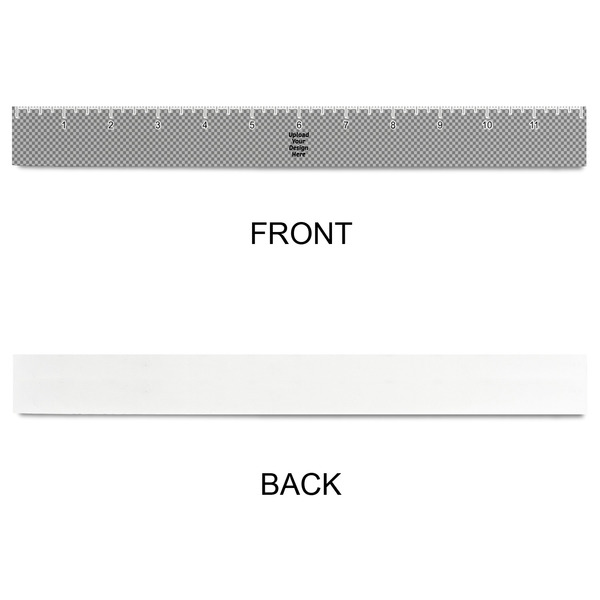 Upload Your Own Plastic Ruler - 12" - APPROVAL