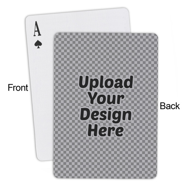 Upload Your Own Playing Cards - Approval