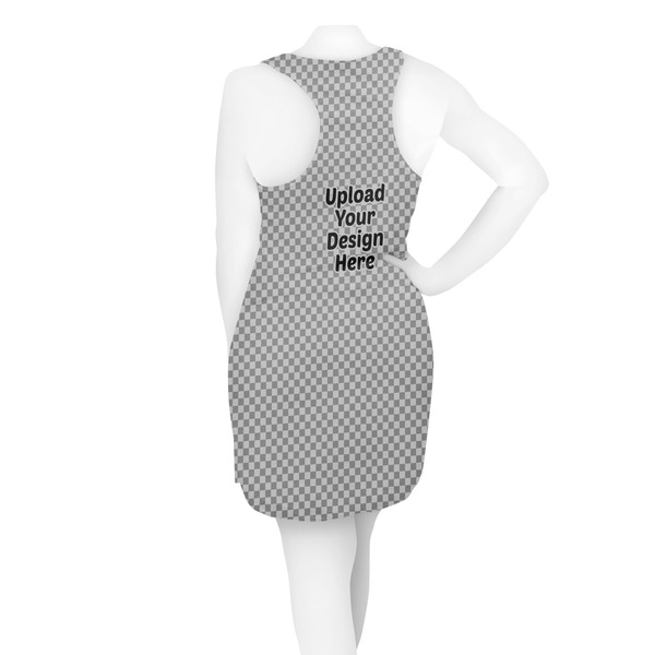 Upload Your Own Racerback Dress - On Model - Back