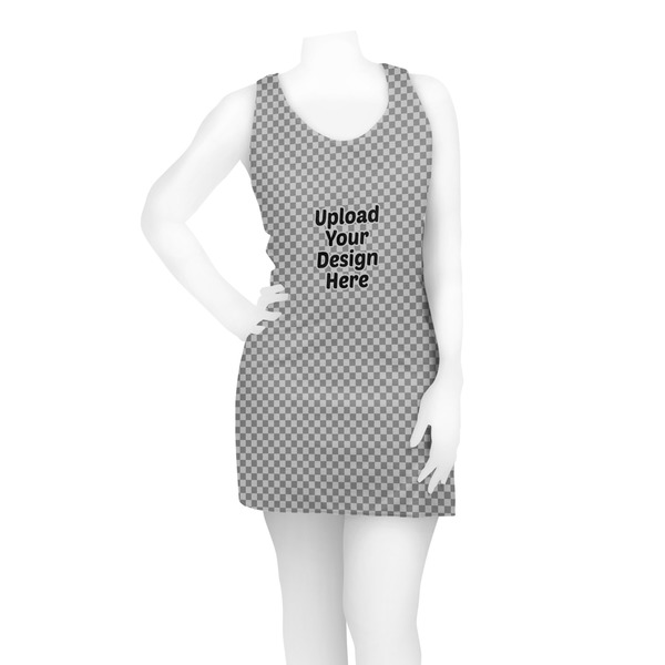 Upload Your Own Racerback Dress - On Model - Front