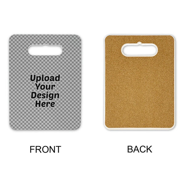 Upload Your Own Rectangle Trivet with Handle - APPROVAL