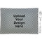 Glass Rectangular Appetizer / Dessert Plate - Single (Upload Your Own)