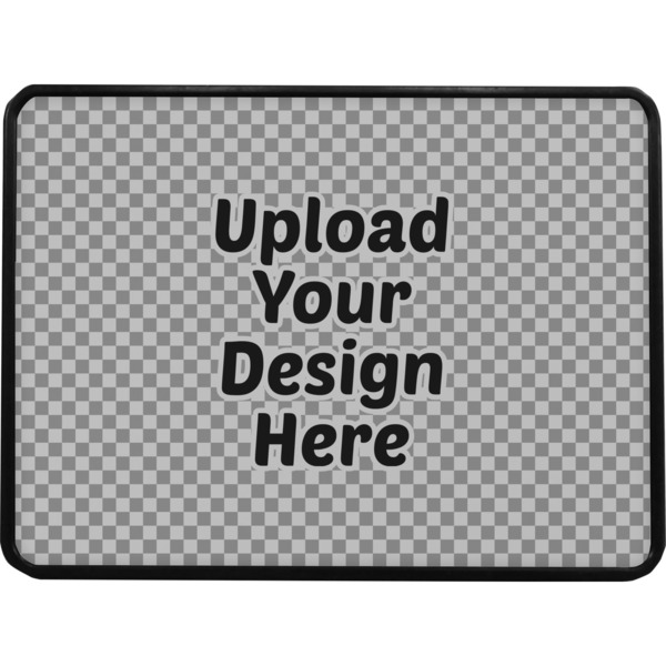 Upload Your Own Rectangular Car Hitch Cover w/ FRP Insert