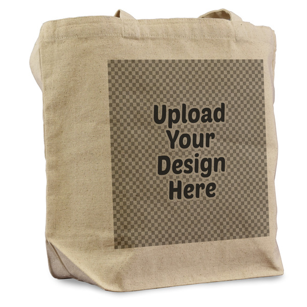 Custom Reusable Cotton Grocery Bag (Upload Your Own)