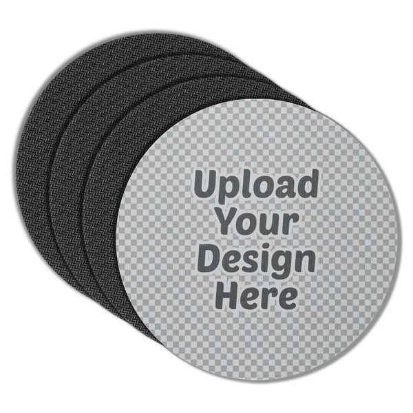Upload Your Own Round Coaster Rubber Back - Main
