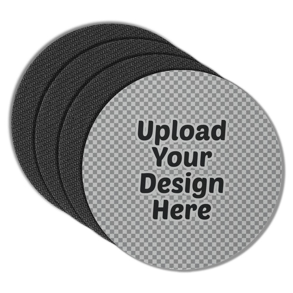 Upload Your Own Round Coaster Rubber Back - Main