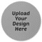 Round Rubber Backed Coaster - Single (Upload Your Own)