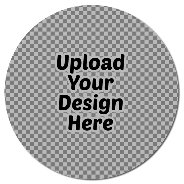 Upload Your Own Round Fridge Magnet - FRONT