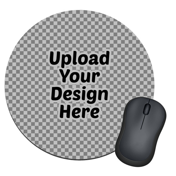 Custom Round Mouse Pad (Upload Your Own)