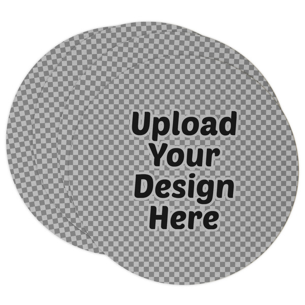 Custom Round Paper Coasters (Upload Your Own)