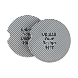 Sandstone Car Coasters (Upload Your Own)