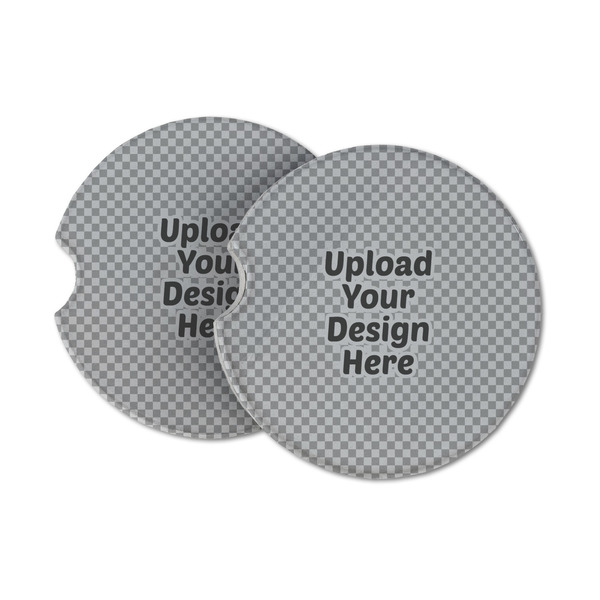 Custom Sandstone Car Coasters (Upload Your Own)