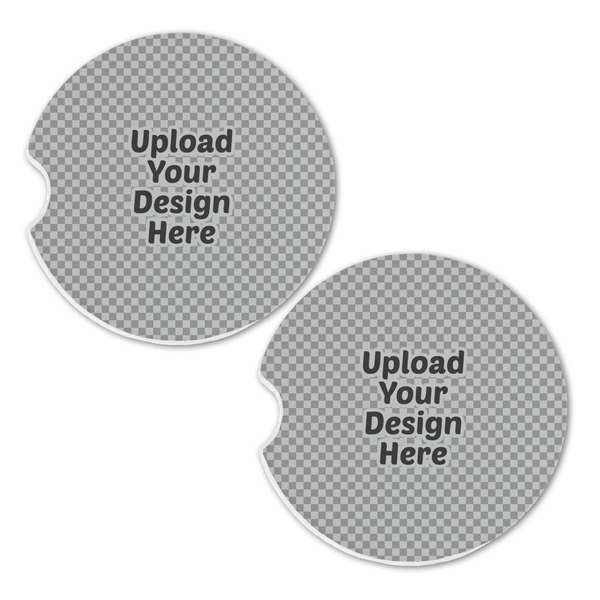 Upload Your Own Sandstone Car Coasters - Set of 2
