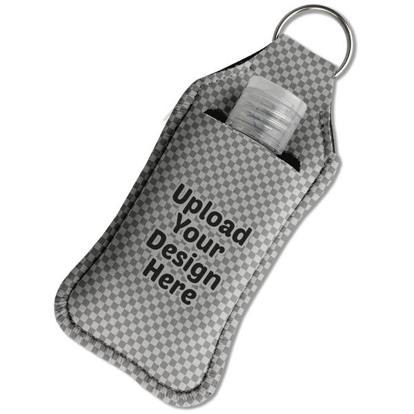 Upload Your Own Sanitizer Holder Keychain - Large in Case