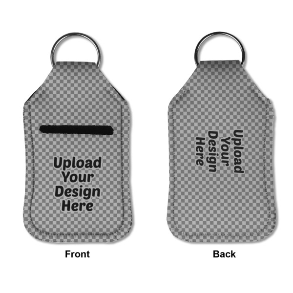 Upload Your Own Sanitizer Holder Keychain - Small APPROVAL (Flat)